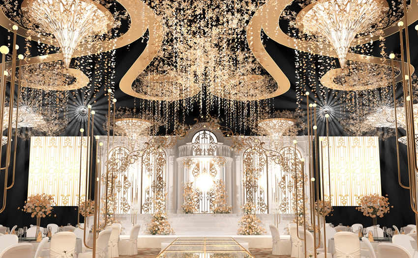 塔什库尔干花木兰喜事汇金色大厅效果展示